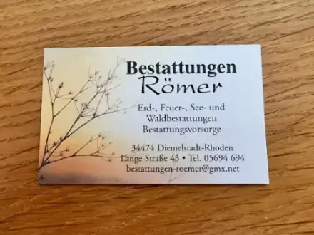Foto von Bestattungen Römer