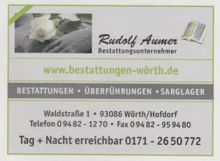 Foto von Bestattungen Rudolf Aumer