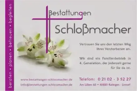 Foto von Bestattungen Schloßmacher