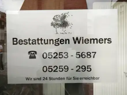 Foto von Bestattungen Wiemers