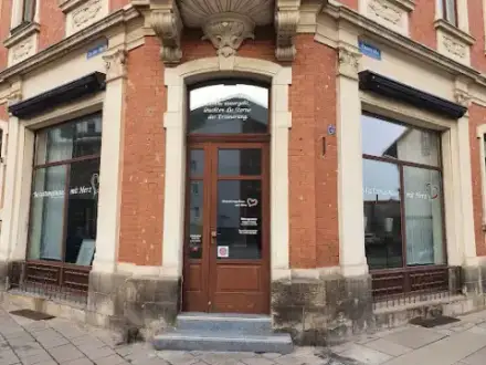 Foto von Bestattungshaus mit Herz