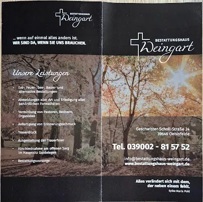 Foto von Bestattungshaus Weingart