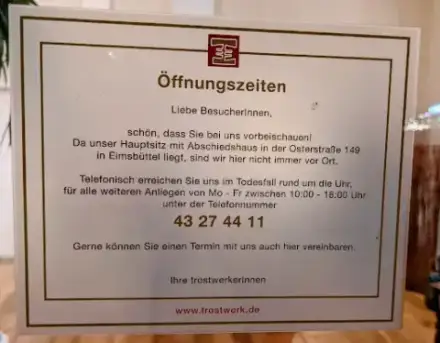 Foto von Trostwerk Hamburg